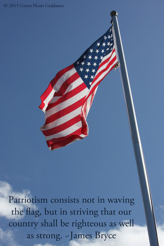 Patriotism consists not in waving the flag, but in striving that our country shall be righteous as well as strong. ~James Bryce